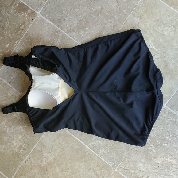 Vintage Pin Up Rockabilly One Piece Swimming Suit - Picture 8 of 16